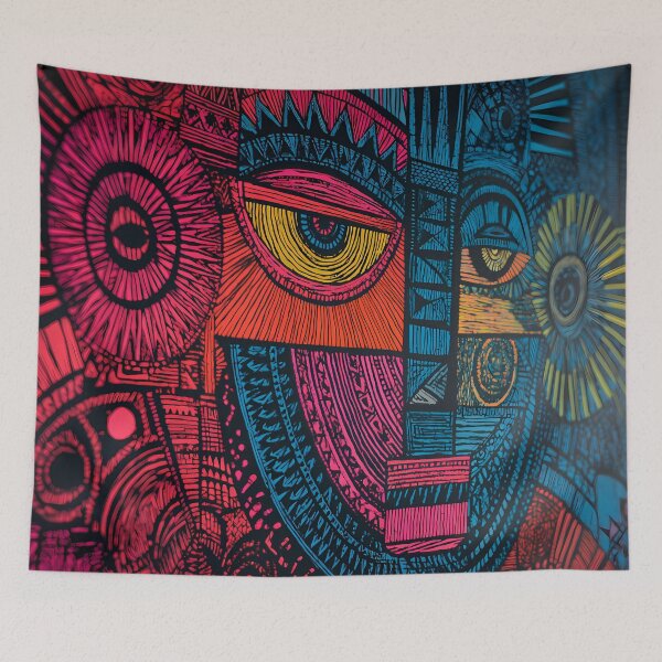 Item preview, Flight of the Feathered Mask designed and sold by AutoPopStudio.