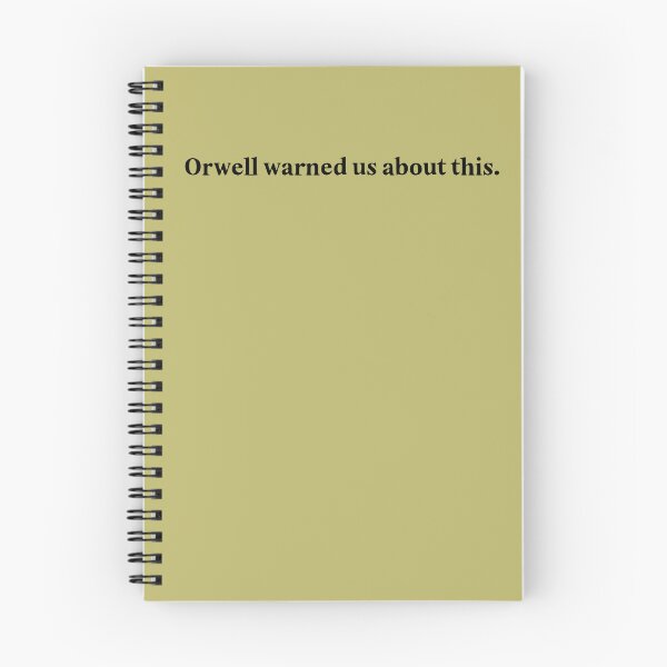 Item preview, Orwell warned us about this. Single sentance version designed and sold by grendelFX.