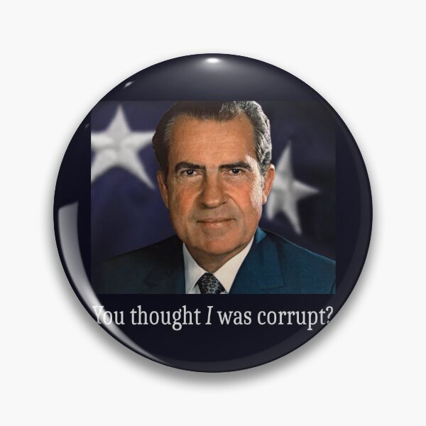 Artikelvorschau, Richard Nixon gegen Trump entworfen und verkauft von BackgroundPixel.
