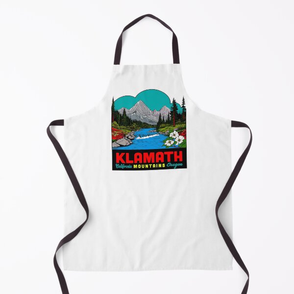 Item preview, Retro Klamath Mountains designed and sold by CattGDesigns.