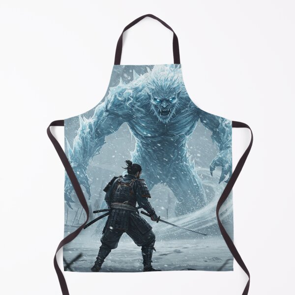 Item preview, Samurai Warrior vs Ice Monster designed and sold by MerlinWear.
