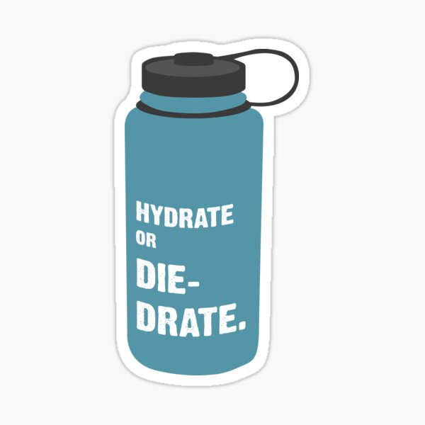 Hydrate or Diedrate Sticker