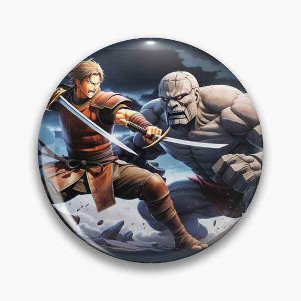 Item preview, Samurai vs. Stone Monster designed and sold by MerlinWear.