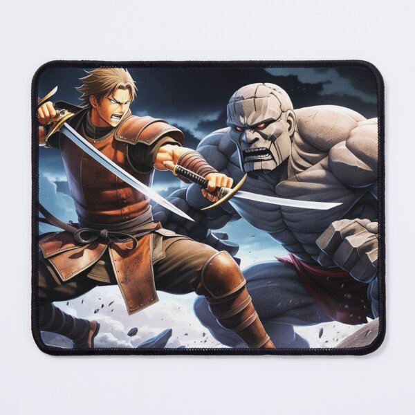 Item preview, Samurai vs. Stone Monster designed and sold by MerlinWear.