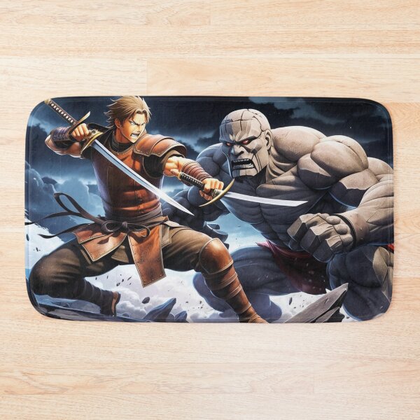 Item preview, Samurai vs. Stone Monster designed and sold by MerlinWear.