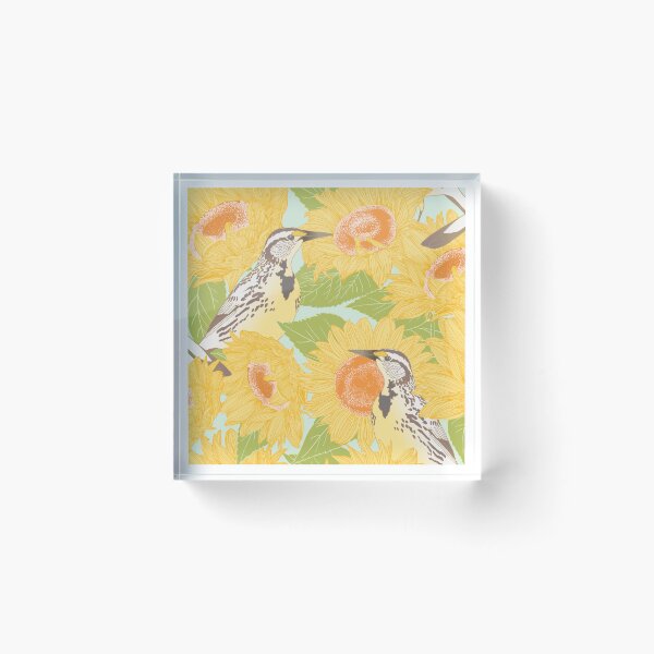 Item preview, Kansas State Flower and Bird designed and sold by WingsandPetals.