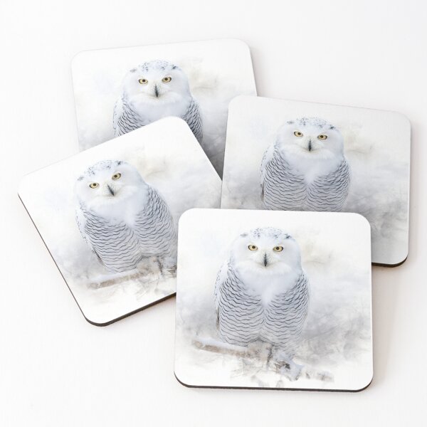 Item preview, Cute White Owl | Guardian of Wisdom designed and sold by Julia’s Journal Art Greece.