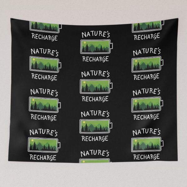 Item preview, Nature’s Recharge – Forest Battery Outdoors designed and sold by Fikuall.