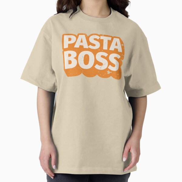 Aperçu de l'œuvre 22 mai : Pasta Boss – T-shirt humoristique inspiré de la cuisine italienne et des nonnas créée et vendue par noberic.