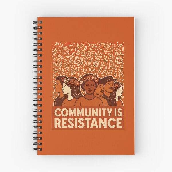 Item preview, Community Is Resistance Cultural Pride Portrait designed and sold by lightfemup.