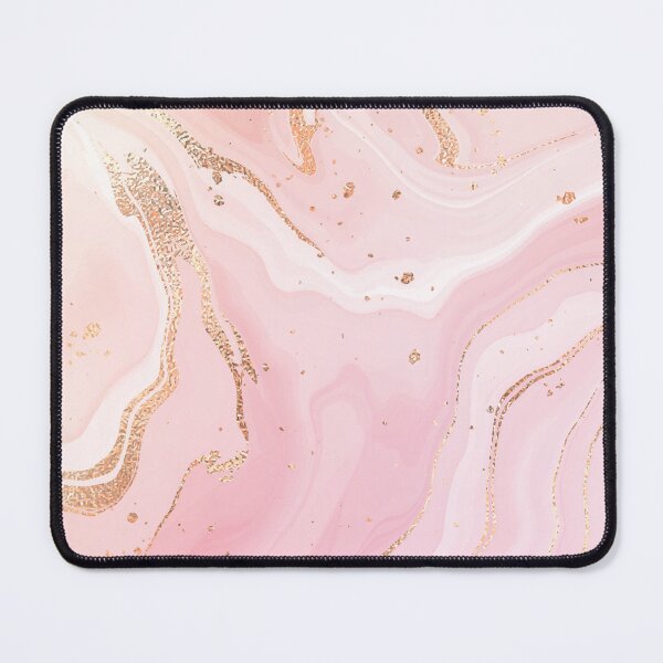 Item preview, Soft Pink Marble with Gold Veins – Glam Pattern designed and sold by WHDProduction45.