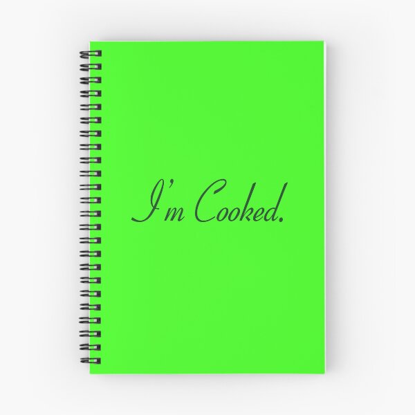 Item preview, I'm Cooked - Funny Gen Alpha Slangs designed and sold by Sharetogether.