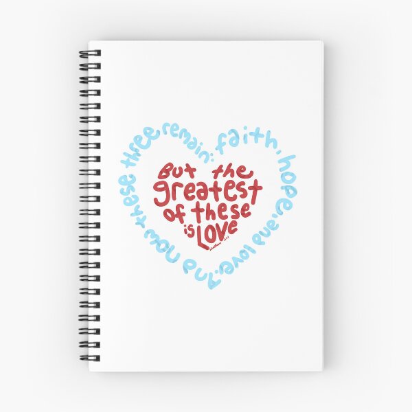 Item preview, 1 Corinthians 13:13 designed and sold by CamelCactus.