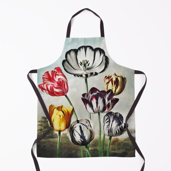 Item preview, Cheerful Tulips from The Temple of Flora (1807) designed and sold by PureVintageLove.