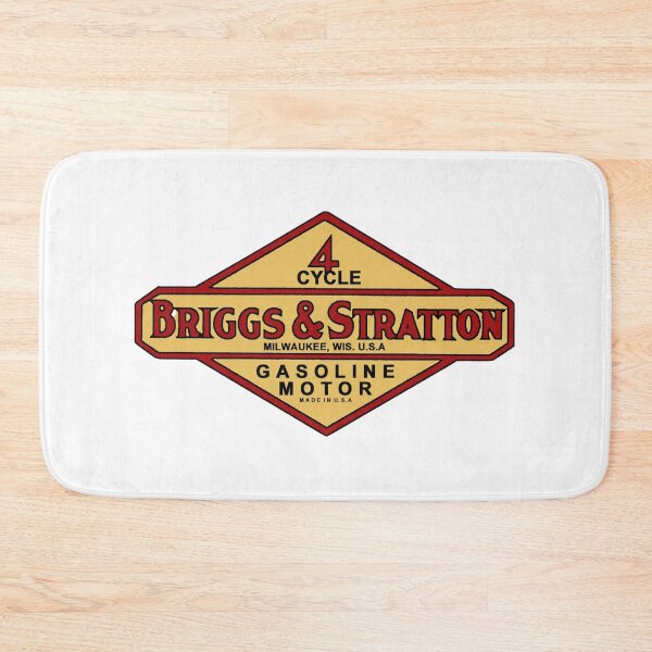 Item preview, Retro Briggs and Stratton Engine on black designed and sold by giddygoldfinch.