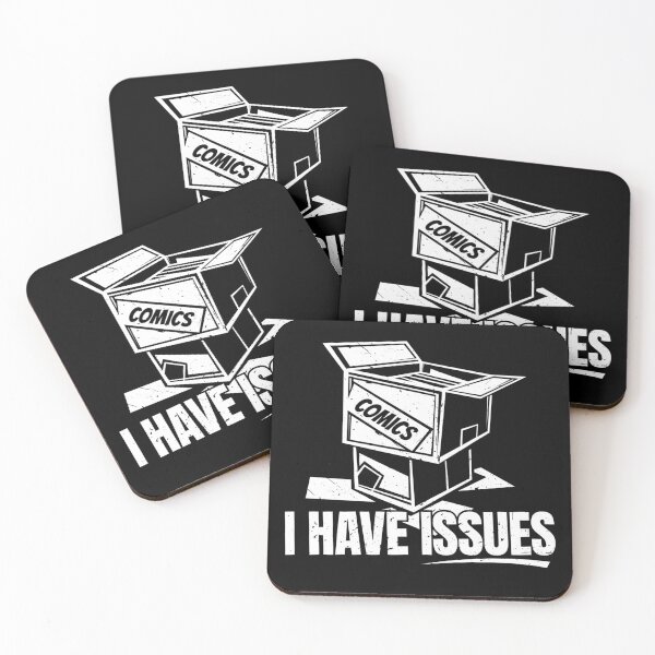 Item preview, I Have Issues – Funny Comic Book Collector  designed and sold by The Junto Shop.