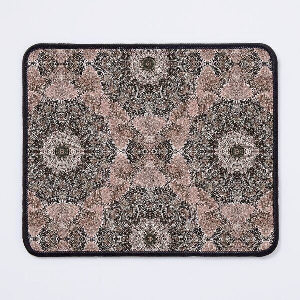 Item preview, Boho Floral Mandala Pattern in Reddish Brown designed and sold by Artistestella.