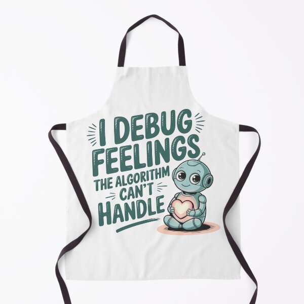 Item preview, Programmers and Coders Cute Robot Emotional Debugger designed and sold by Bliss Find And Design.