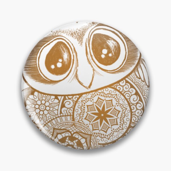 Item preview, Owl Mandala designed and sold by Bonphie.