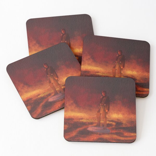 Item preview, Duel on Mustafar 1 designed and sold by fiatluxillust.