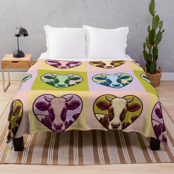Item preview, Pastel Cows Pop Art designed and sold by reka-designs.