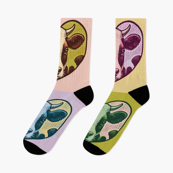 Item preview, Pastel Cows Pop Art designed and sold by reka-designs.