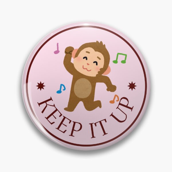 Item preview, Monkey sticker keep it up reward sticker kids reward sticker teacher stickers fun teacher reward sticker  designed and sold by LaundrySalt.