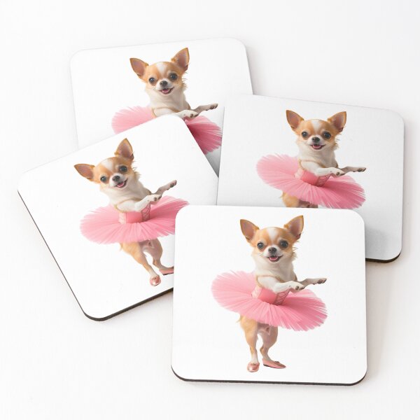 Item preview, Adorable Chihuahua Ballerina Dog Art for Chihuahua Lovers designed and sold by Fredster1966.