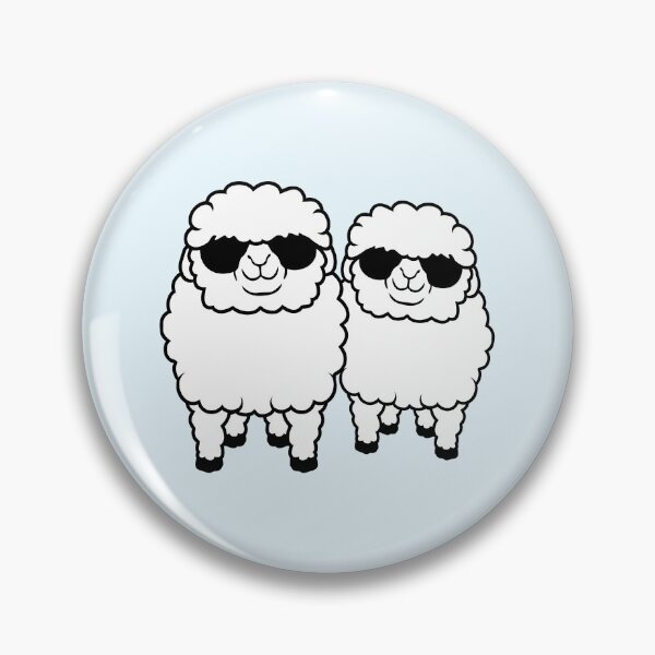 Item preview, 2 Sheep Sunglasses Party Sheep Team Cool Friends designed and sold by shirt-o-mat.