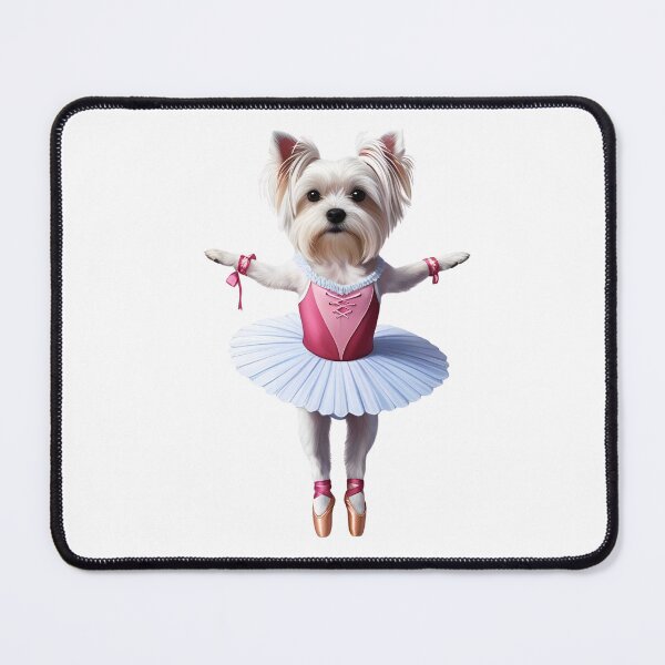Item preview, Cute Maltese Ballerina Dog Art for Maltese Lovers designed and sold by Fredster1966.