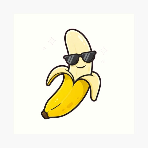 Item preview, Cool Banana Cartoon designed and sold by Cloud-Riders.