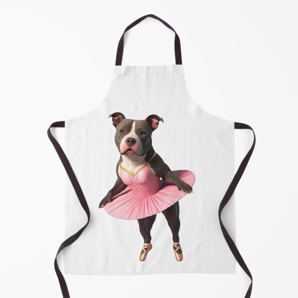Item preview, Adorable Pitbull Ballerina Dog Art for Pitbull Lovers designed and sold by Fredster1966.