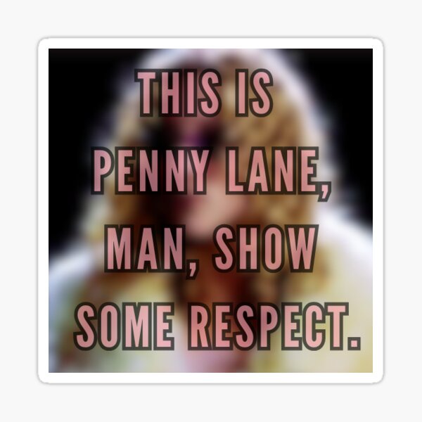 Item preview, Penny Lane, Man designed and sold by caseylee333.