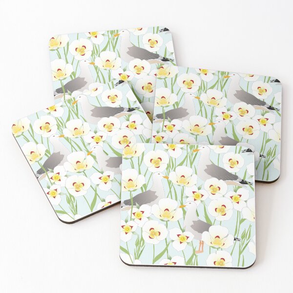 Artikelvorschau, Staatsblume und -vogel von Utah entworfen und verkauft von WingsandPetals.