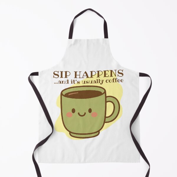 Item preview, Sip Happens and It's Usually Coffee! Coffee Lover Gift. designed and sold by SSustainable.