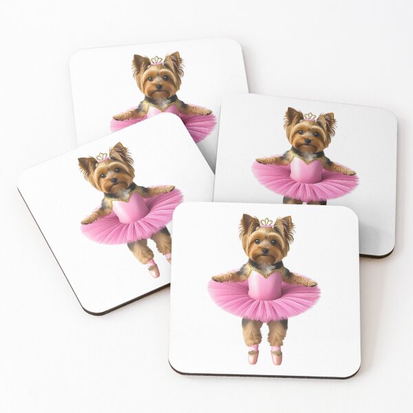 Item preview, Cute Yorkipoo Ballerina Dog Dance Art for Yorkipoo Lovers designed and sold by Fredster1966.
