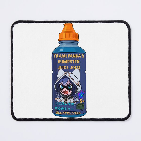 Item preview, S+ Snuffy's Trash Panda's Dumpster Juice Jolt! (Gatcha Vtuber Vending Machine Series) designed and sold by Fresh Oshi Pressed.