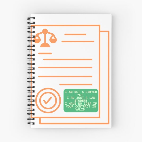 Item preview, Funny Law Student Disclaimer - “I Am Not a Lawyer Yet”  designed and sold by jennapitt0910.