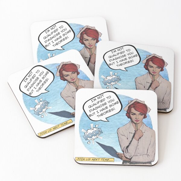 Item preview, I Have Some Theories! Nurse Humor designed and sold by SSustainable.