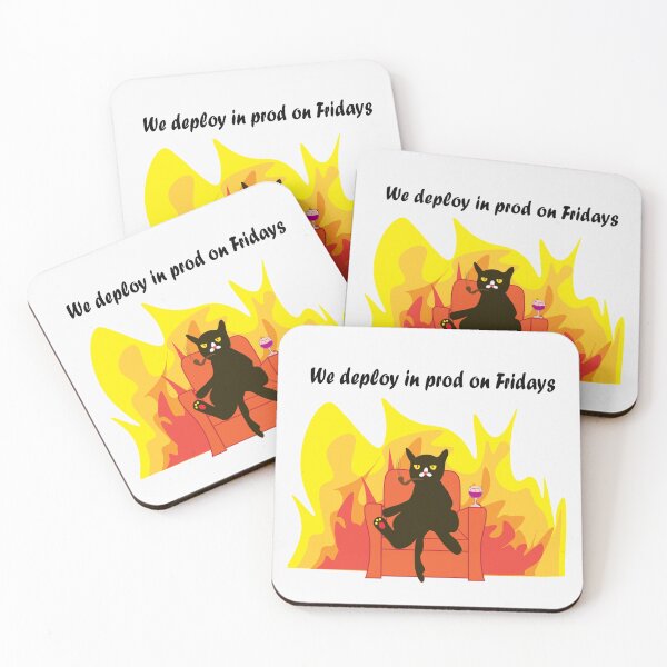 Item preview, Deploy in prod - Funny Programming designed and sold by Sarcastic designs.