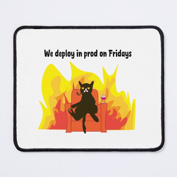 Item preview, Deploy in prod - Funny Programming designed and sold by Sarcastic designs.