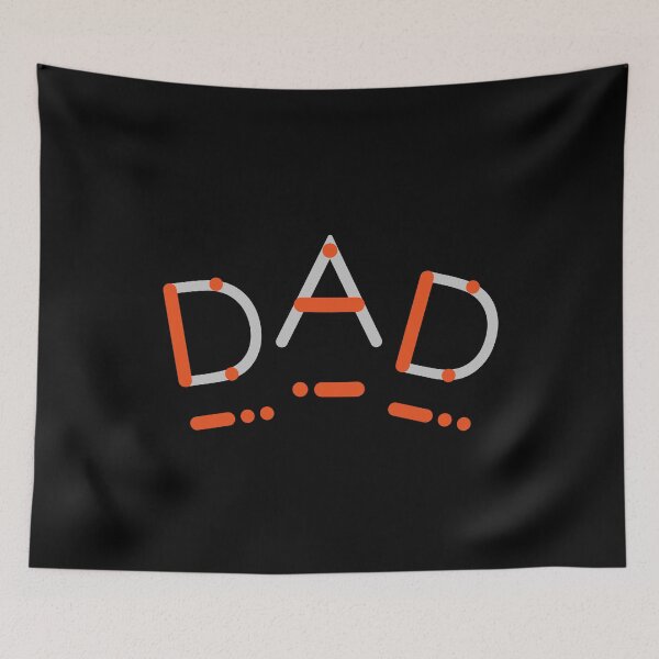 Item preview, Father’s Day “DAD” I Morse Code… designed and sold by Enhanceinner “Living The Life”.