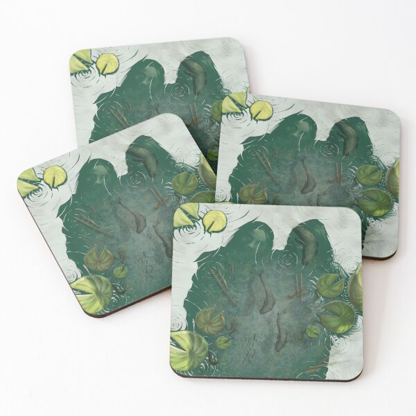 Item preview, Lilly Pad Pond Reflections designed and sold by Vyn Studios.