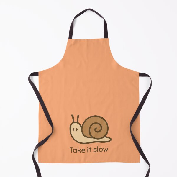 Item preview, "Take it Slow" - Otto the Snail - Adorable Kawaii Snail designed and sold by PatchAndPetal.
