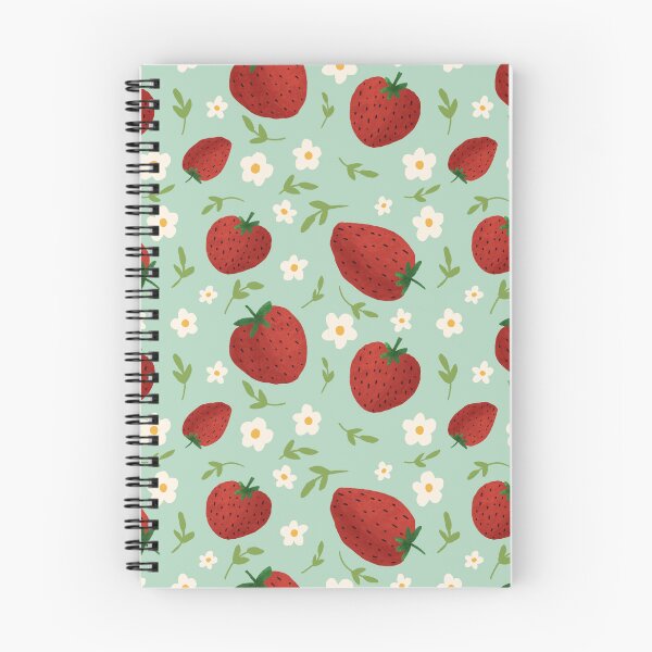 Item preview, Strawberry Foral Pattern designed and sold by goodmarissa.
