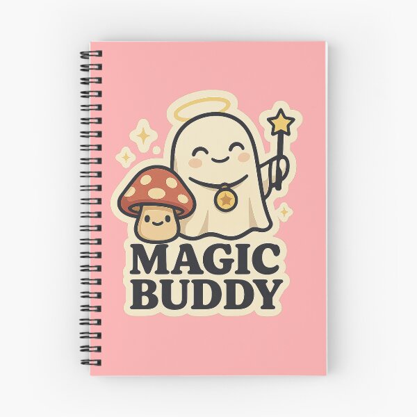 Item preview, Cutesy Ghost and Mushroom  designed and sold by cipharra.