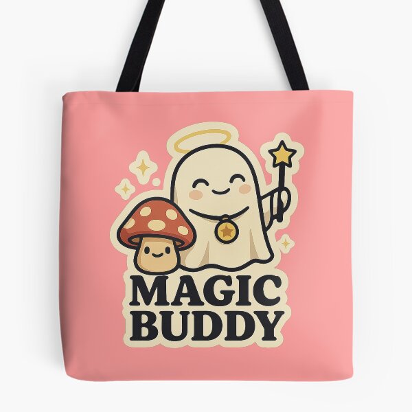 Item preview, Cutesy Ghost and Mushroom  designed and sold by cipharra.