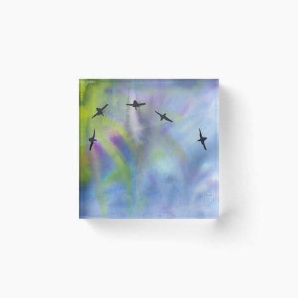 Item preview, Vibrant Watercolor Painting of CNE Air Show Spectacle designed and sold by Rita Winkler.