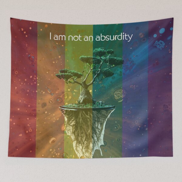 Item preview, Floating Bonsai Pride designed and sold by Rossio Designs.