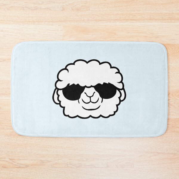 Item preview, Sheep Sunglasses Cool Party Lamb Cute Head Face designed and sold by shirt-o-mat.